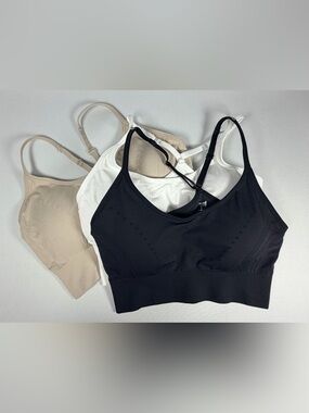 Everyday Seamless Bralette - Black, White, Nude